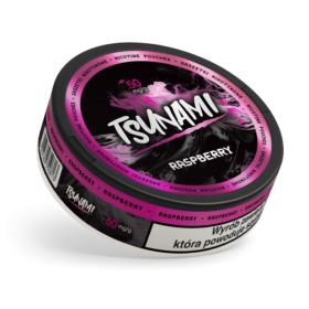 Woreczki Nikotynowe TSUNAMI Raspberry 50mg