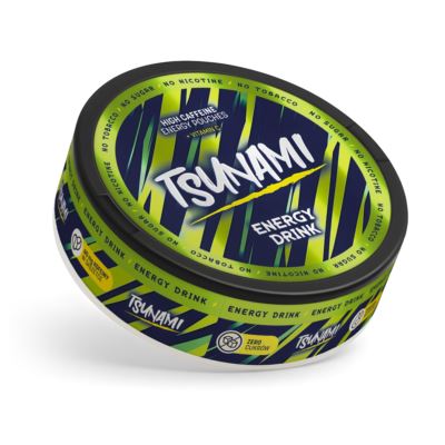 Woreczki Kofeinowe TSUNAMI Energy Drink 80mg