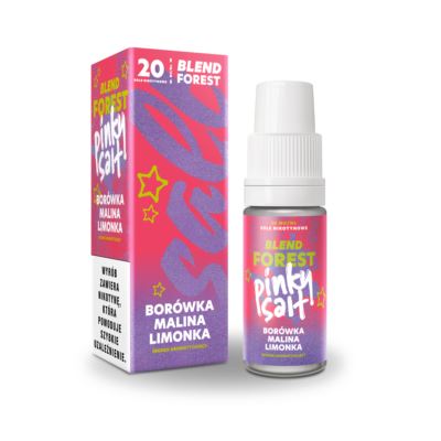 Liquid PINKY SALT 20mg 10ml Borówka Malina Limonka