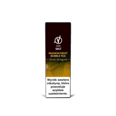 Liquid Vbar Salt 20mg 10ml Passion Fruit Bubble Tea