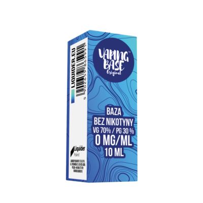 Baza VAPING BASE 0mg 10ml 70/30 AKCYZA 2025