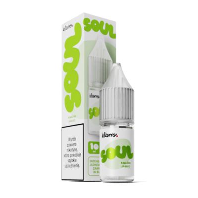 Liquid KLARRO SOUL Salt 10ml Kwaśne Jabłko 20mg AKCYZA 2025