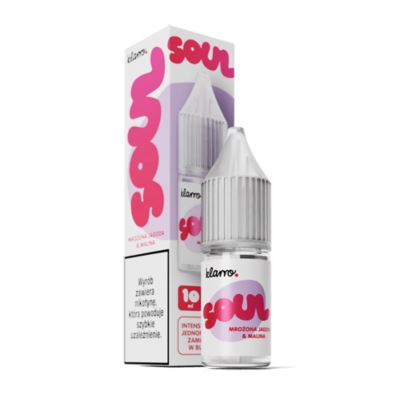Liquid KLARRO SOUL Salt 10ml Mrożona Jagoda, Malina 20mg AKCYZA 2025