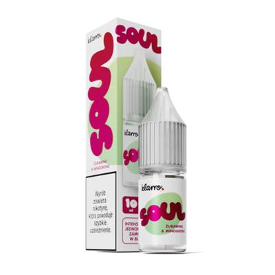 Liquid KLARRO SOUL Salt 10ml Żurawina Winogrono 20mg AKCYZA 2025