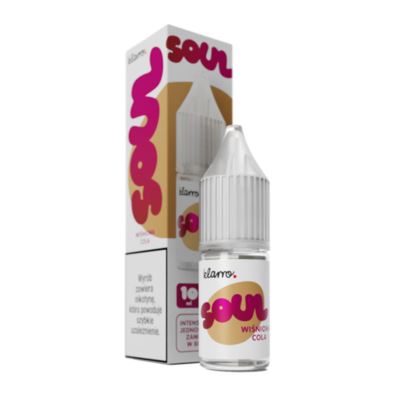 Liquid KLARRO SOUL Salt 10ml Wiśniowa Cola 20mg AKCYZA 2025
