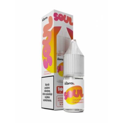 Liquid KLARRO SOUL Salt 10ml Gazowana Pomarańcza 20mg AKCYZA 2025