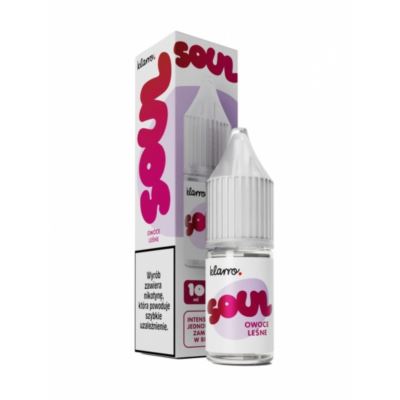 Liquid KLARRO SOUL Salt 10ml Owoce Leśne 20mg AKCYZA 2025