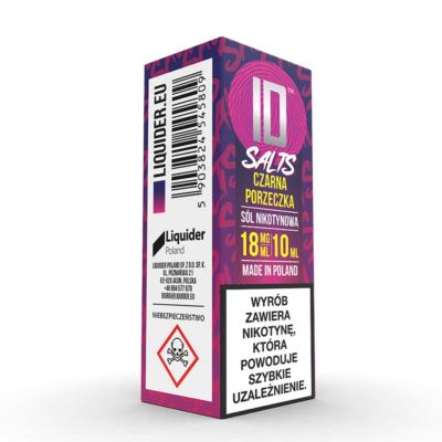Liquid ID SALTS Czarna Porzeczka 18mg AKCYZA 2025