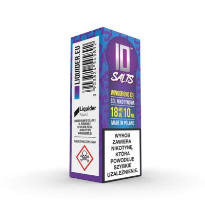 Liquid ID SALTS Winogrono Ice 18mg AKCYZA 2025