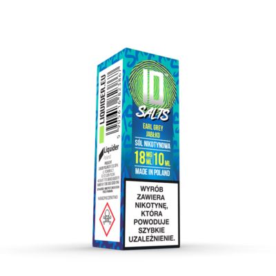 Liquid ID SALTS Earl Grey Jabłko 18mg AKCYZA 2025