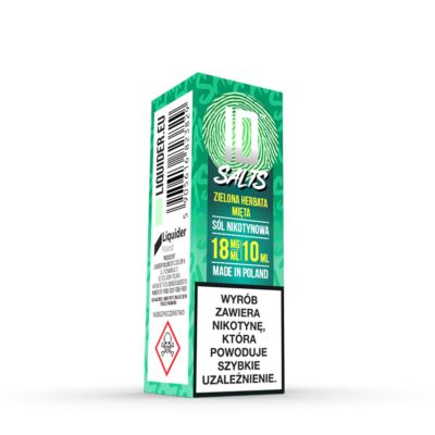Liquid ID SALTS Zielona Herbata Mięta 18mg AKCYZA 2025