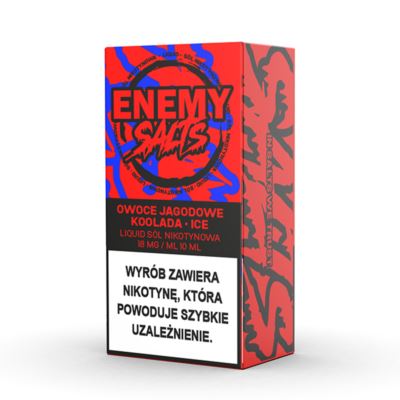 Liquid ENEMY SALTS Owoce Jagodowe Koolada Ice 18mg 10ml AKCYZA 2025