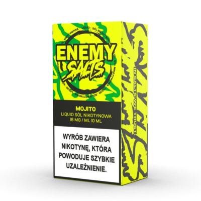 Liquid ENEMY SALTS Mojito 18mg 10ml AKCYZA 2025