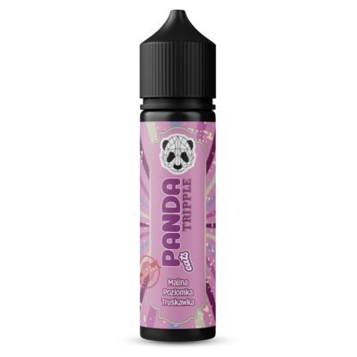 Longfill Panda Eats Tripple 10/60ml Malina Poziomka Truskawka AKCYZA 2025