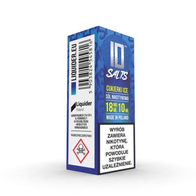 Liquid ID SALTS Cukierki Ice 18mg