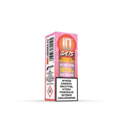 Liquid ID SALTS Pomarancza Brzoskwinia Wata 18mg