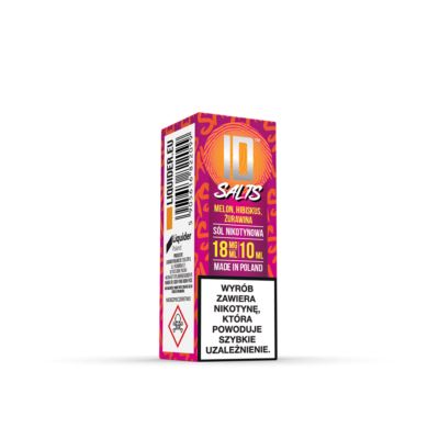 Liquid ID SALTS Melon Hibiskus Żurawina 18mg