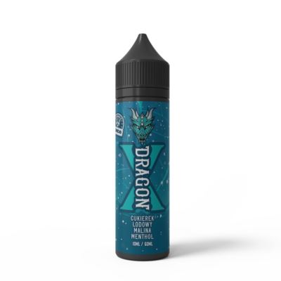 Longfill DRAGON X 10/60ml Cukierek Lodowy Malina Menthol