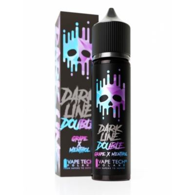 Longfill DOUBLE DARK LINE 8/60ml Grape Menthol