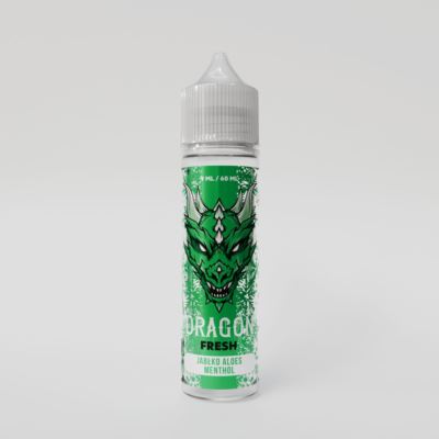 Longfill DRAGON FRESH 9/60ml Jabłko Aloes Menthol