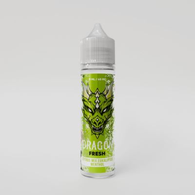 Longfill DRAGON FRESH 9/60ml Cytrusowy Mix Eukaliptus Menthol