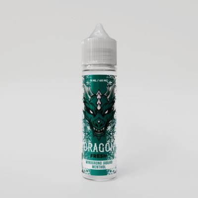 Longfill DRAGON FRESH 9/60ml Winogrono Jabłko Menthol