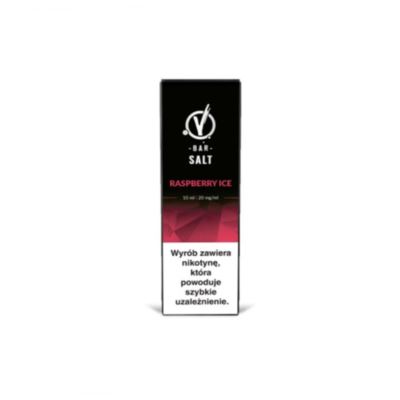 Liquid Vbar Salt 20mg 10ml Raspberry Ice