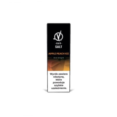 Liquid Vbar Salt 20mg 10ml Apple Peach Ice