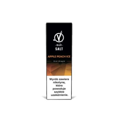 Liquid Vbar Salt 20mg 10ml Apple Peach Ice