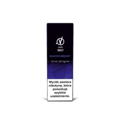 Liquid Vbar Salt 20mg 10ml Blackcurrant