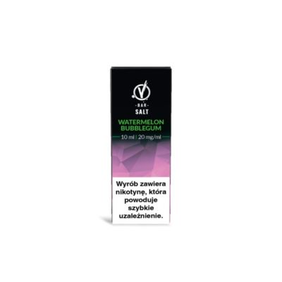 Liquid Vbar Salt 20mg 10ml Watermelon Bubblegum