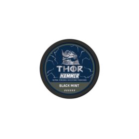 Woreczki nikotynowe THOR HAMMER Black Mint 20mg PROMOCJA 1+1