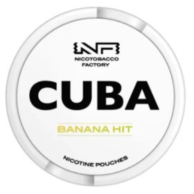 Woreczki Nikotynowe CUBA White Banana Hit 25mg