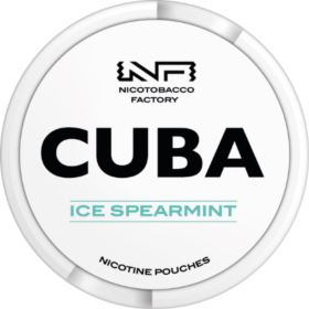 Woreczki Nikotynowe CUBA White Ice Spearmint 25mg