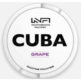Woreczki Nikotynowe CUBA White Grape 25mg