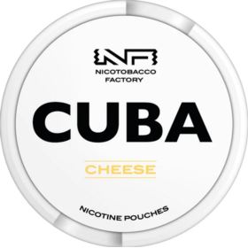 Woreczki Nikotynowe CUBA White Cheese 25mg