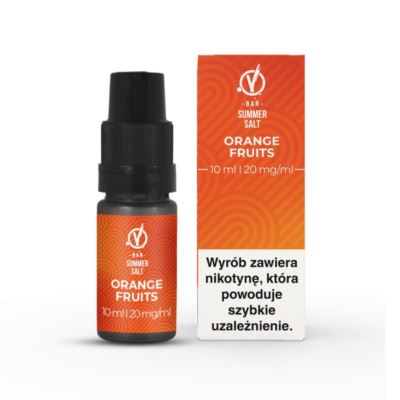 Liquid Vbar Salt 20mg 10ml Orange Fruits