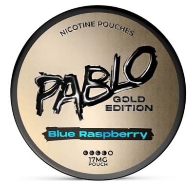 Woreczki nikotynowe PABLO Gold Edition Blue Raspberry 25mg