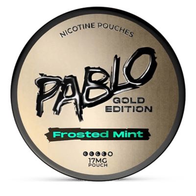 Woreczki nikotynowe PABLO Gold Edition Frosted Mint 25mg