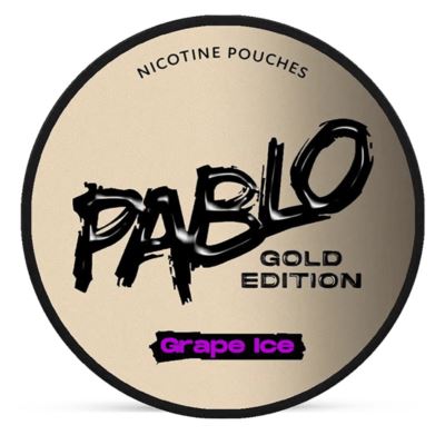 Woreczki nikotynowe PABLO Gold Edition Grape 25mg