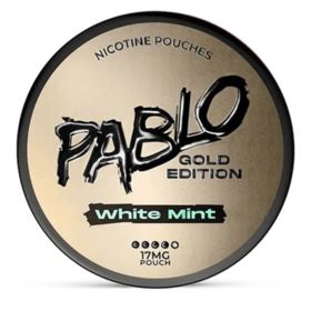 Woreczki nikotynowe PABLO Gold Edition White Mint 25mg