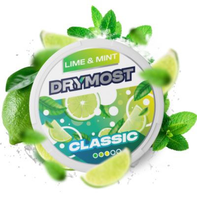 Woreczki nikotynowe DRYMOST Classic Lime Mint 30mg
