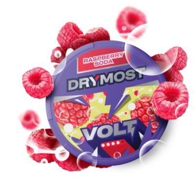 Woreczki nikotynowe DRYMOST Volt Raspberry Soda 50mg