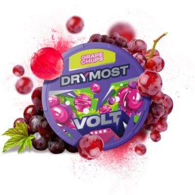 Woreczki nikotynowe DRYMOST Volt Grape Chups 50mg