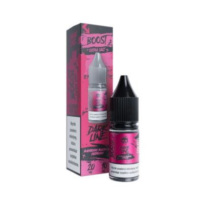 DARK LINE BOOST SALT 10ml Black Blue Raspberry 20mg