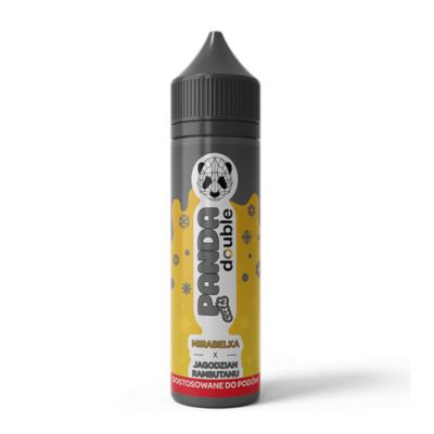 Longfill Panda Eats Double 10/60ml Mirabelka Jagodzian Rambutanu