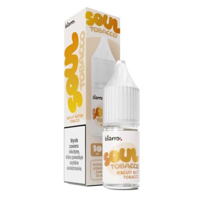 Liquid KLARRO SOUL Tobacco Salt 10ml Butter Biscuit 20mg
