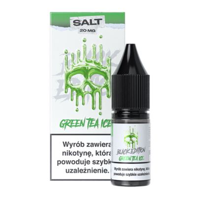 Liquid DARK LINE BLACK Salt 10ml Green Tea Ice 20mg