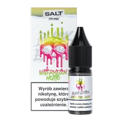 Liquid DARK LINE BLACK Salt 10ml Watermelon Mojito 20mg