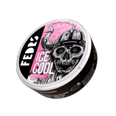FEDRS Ice Cool Hard Bubble Gum 65mg